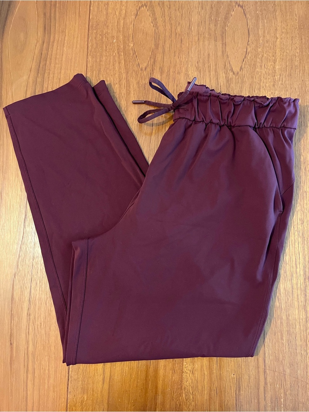 lululemon athletica Maroon Drawstring Joggers